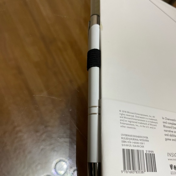 Brand New Overwatch Ruled Journal With Pen, - Picture 7 of 7